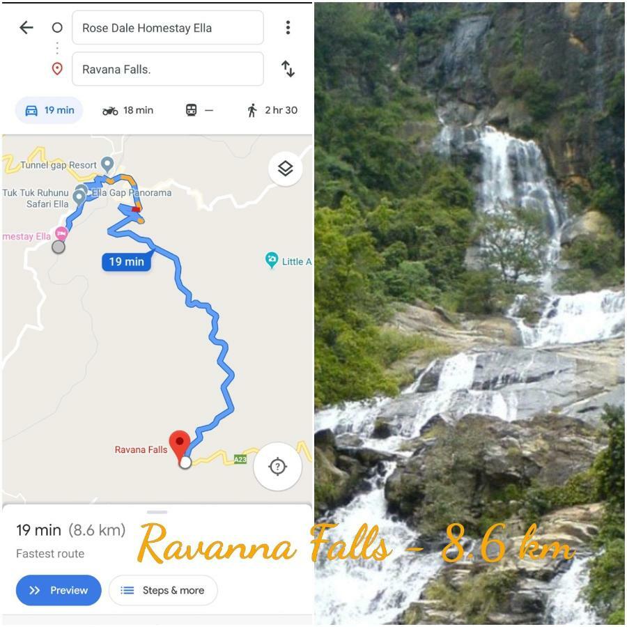 Rose Dale Homestay Ella Buitenkant foto