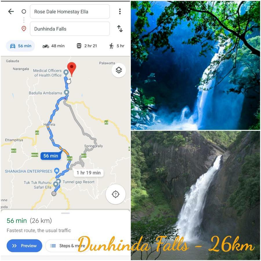 Rose Dale Homestay Ella Buitenkant foto